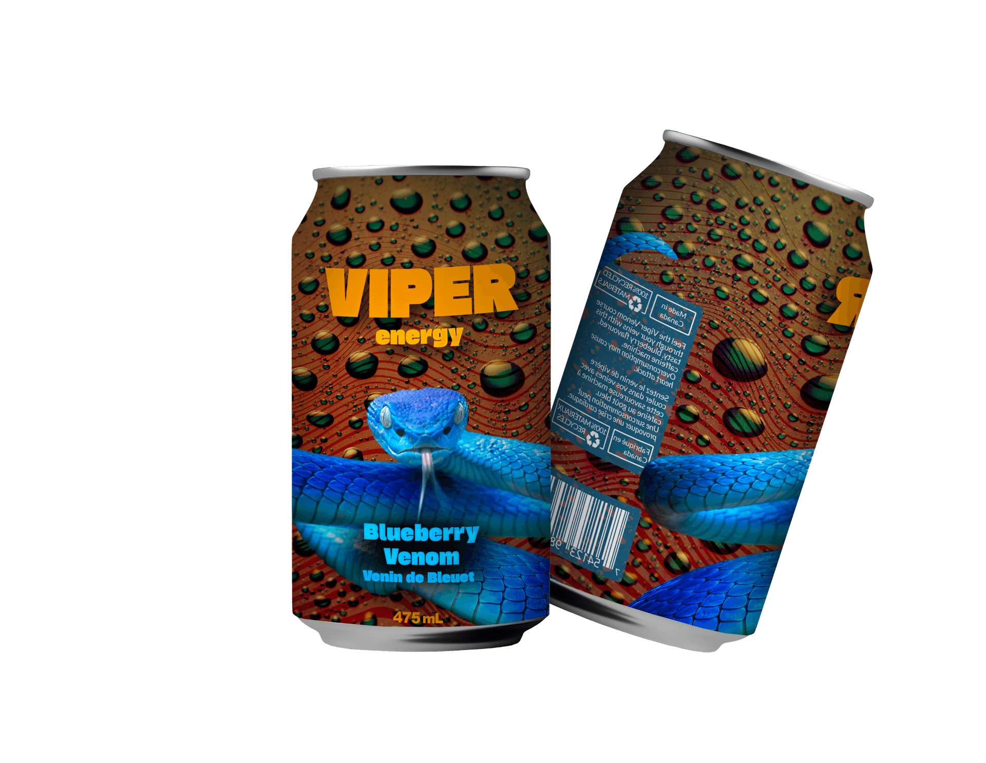 Viper Energy Can Display