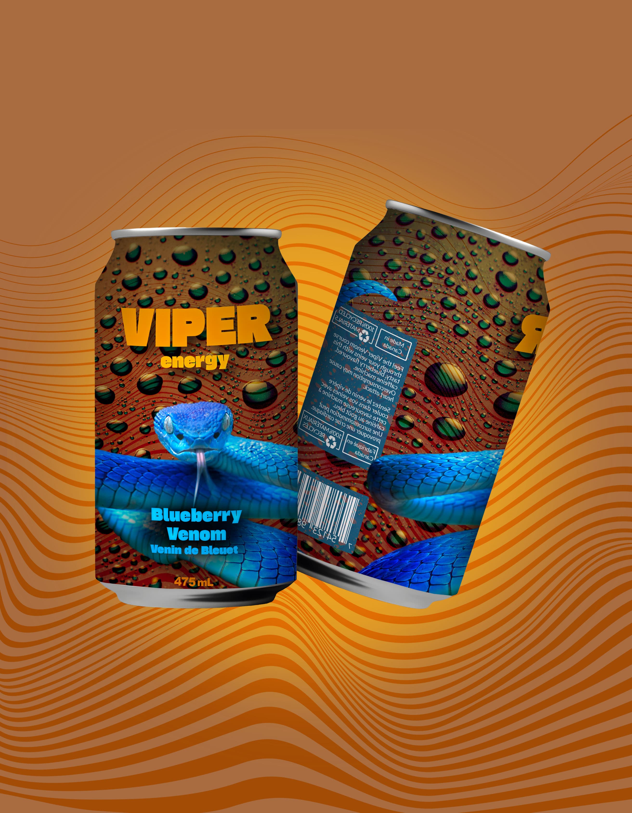 Viper Energy Can Design Mockup