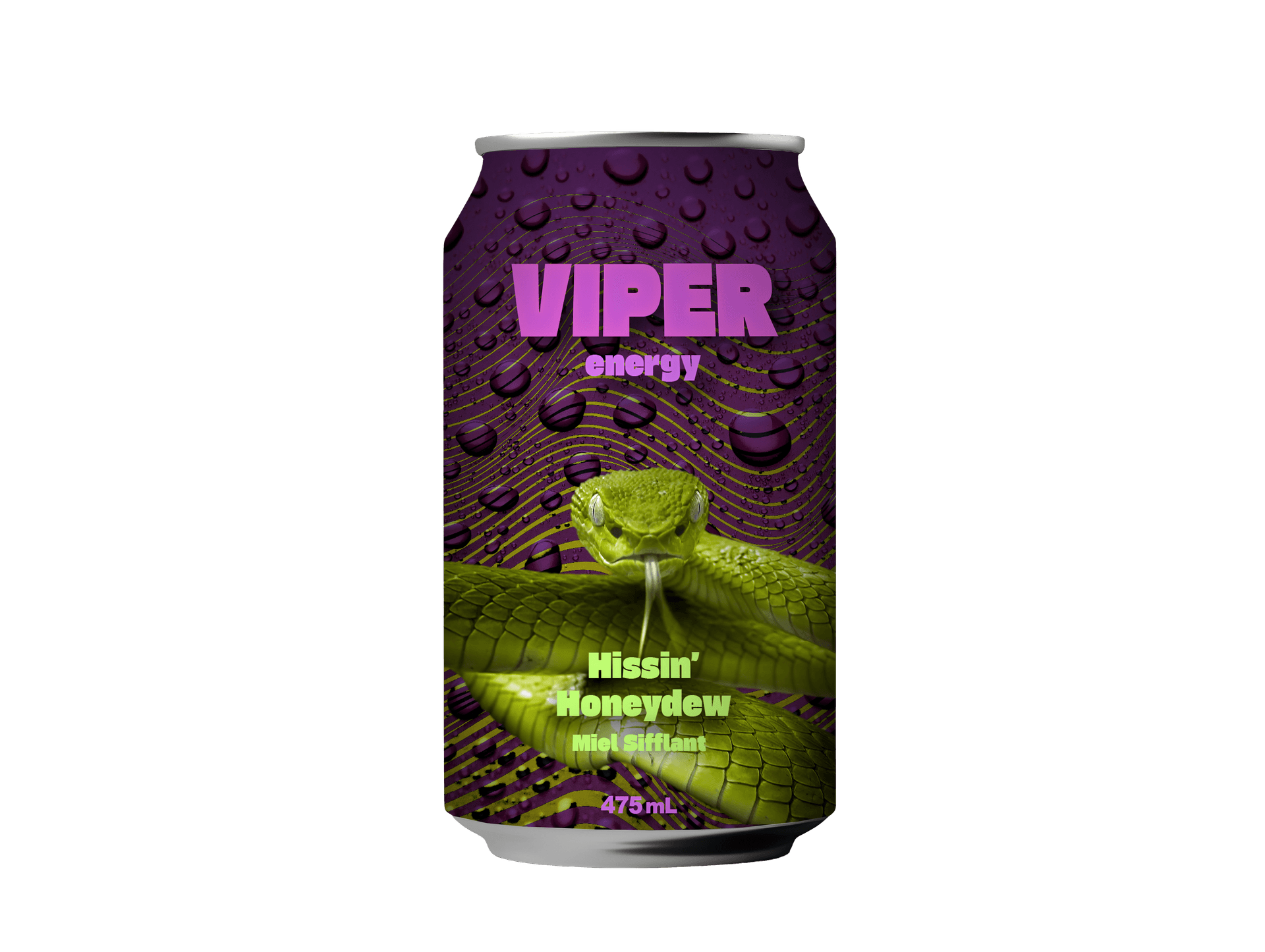 Missin' Honeydew flavor Viper Energy drink can